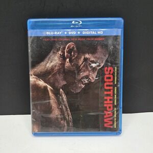 Southpaw Blu-ray DVD Movie Jake Gyllenhaal Boxing Drama Eminem Music 2-Disc Set